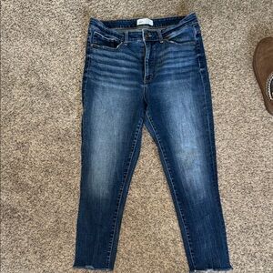 BKE Dark Wash Ankle Jeans